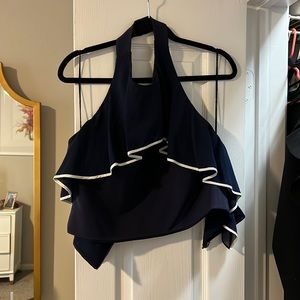 Alice and olivia halter top